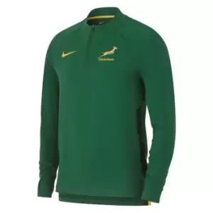 Image of Nike South Africa Springboks Quarter Zip Training Top 2023 2024 Adults - Green