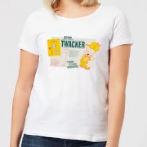 Image of Looney Tunes ACME Twacker Womens T-Shirt - White - M