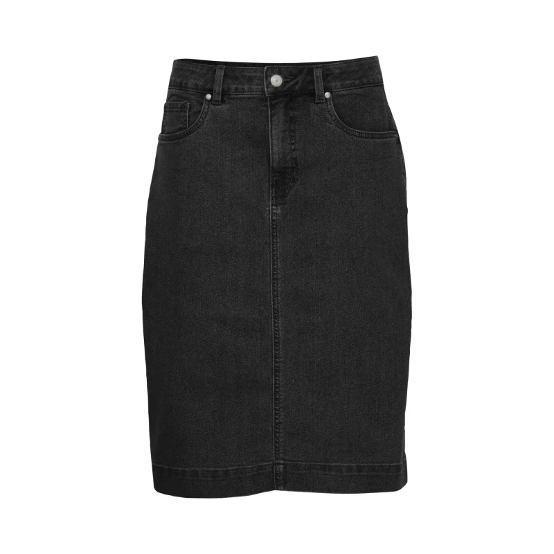 Image of fransa Denim skirt For Her fransa Fxdenima 2 Noir Female 42