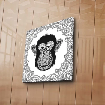 Image of BOYA-25 - No Pen Multicolor Paintable Decorative Canvas Painting