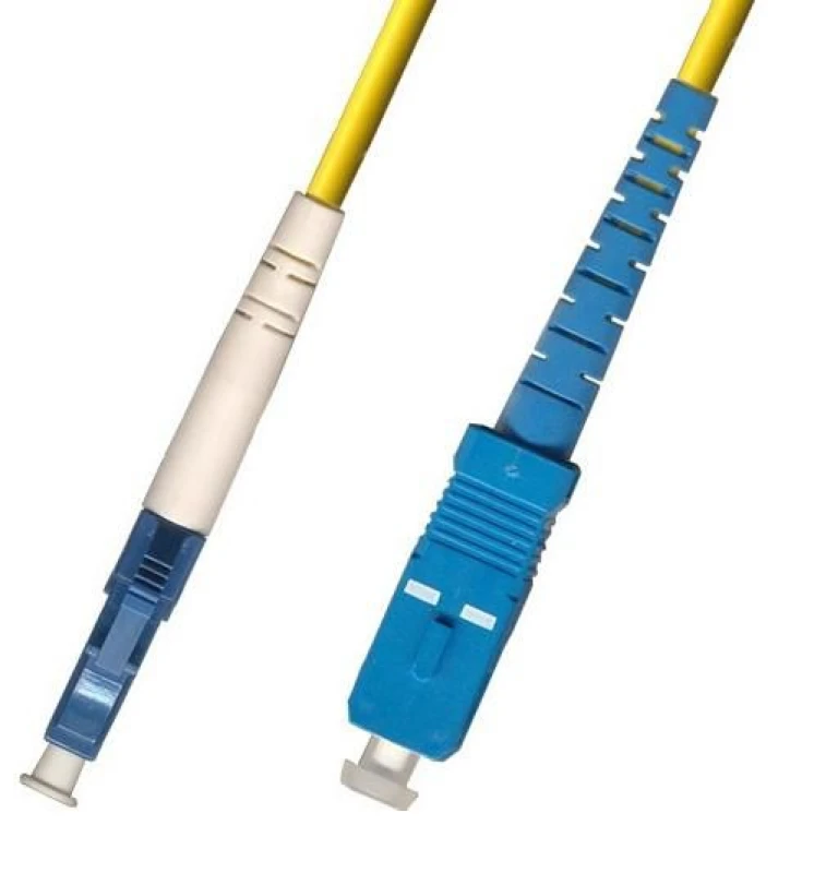 Image of Microconnect FIB461001 InfiniBand/fibre optic cable 1m LC Yellow