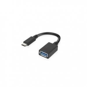 Image of LenovoUSB-CtoUSB-AAdapter USB cable 0.14 m 2.0/3.2 Gen 1 (3.1 Gen 1) USB C USB A Black