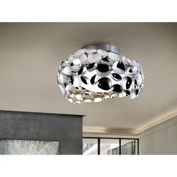 Image of Schuller Narisa - 3 Light Flush Ceiling Light Chrome, G9