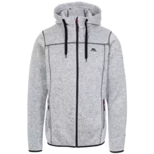 Image of Trespass Mens Odeno Full Zip Hoodie (XXS) (Cool Grey Marl)