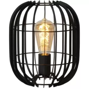 Image of Lucide reda - Table Lamp - Ø22cm - 1xE27 - Black