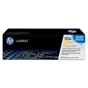 Image of HP 125A Yellow Laser Toner Ink Cartridge