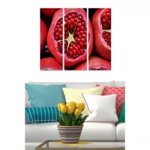 Image of MDF3383814 Multicolor Decorative MDF Painting (3 Pieces)