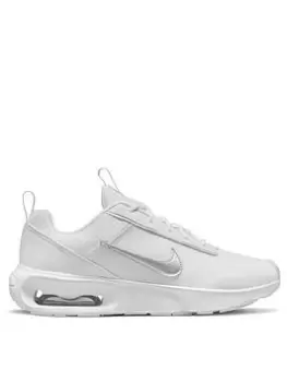 Image of Nike Air Max INTRLK Lite - White/Silver, White/Silver, Size 3, Women