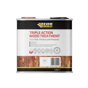Image of Everbuild Triple Action Wood Treatment 2.5 litre