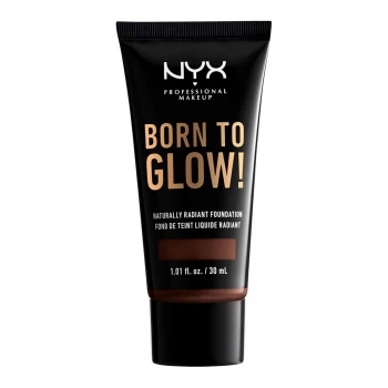 Image of NYX Professional Makeup Born to Glow Naturally Radiant Foundation 30ml (Various Shades) - Deep Espresso
