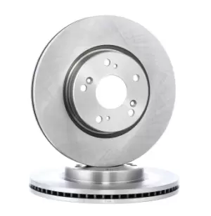 Image of RIDEX Brake disc HONDA 82B1146 45251TGNE00,45251TV2E00,45251TV2E01 Brake rotor,Brake discs,Brake rotors 45251TV2E02