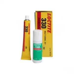 Image of Loctite 230054 AA 330 Multi-Bond Kit Adhesive & Activator 50/40ml
