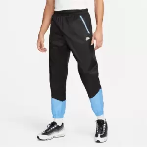 Image of Nike Windrunner Mens Woven Lined Pants - Black
