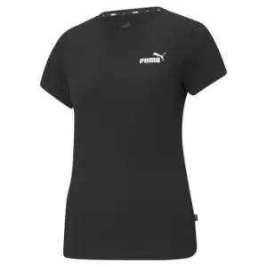Image of Puma Womens ESS Small Logo Tee (Medium, Black)