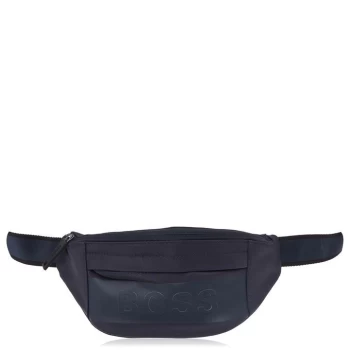Image of Boss Boss Magnified Bumbag Mens - Blue