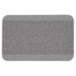 Image of Chelsea Washable Mat - Silver