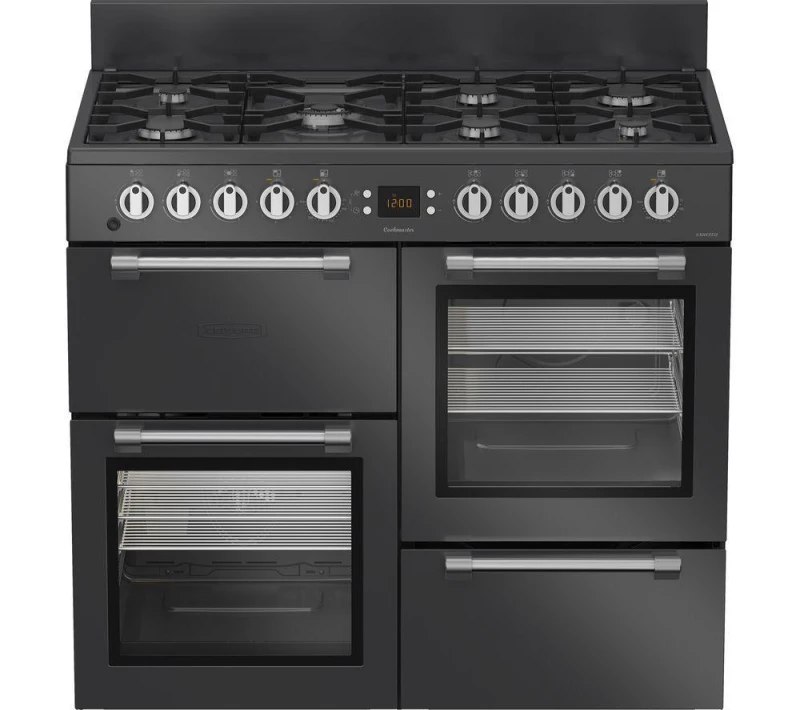 Image of Leisure Cookmaster 100 CK100F232T 100cm Dual Fuel Range Cooker - Anthracite - A Rated
