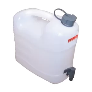 Image of Jerry Can Water Container Food Grade Plastic, with Tap 35LTR