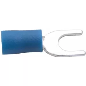 Image of Kennedy 3.00MM Fork Terminal (Pk-100) Blue