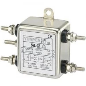 Image of EMI filter 250 V AC 5 A 1.7 mH L x W x H 50 x 8