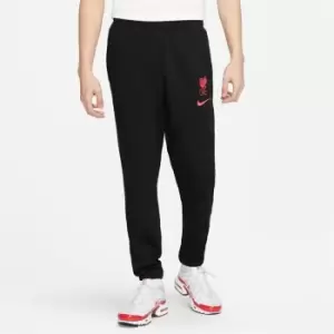 Image of Nike Liverpool Away Fleece Pants 2022 2023 Mens - Black