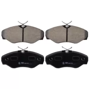 Image of Brake Pad set 16473 by Febi Bilstein Front Axle