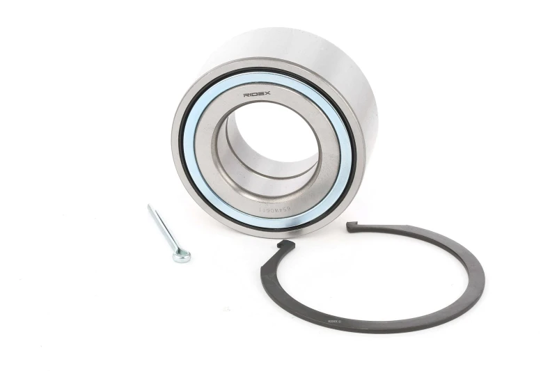 Image of RIDEX 654W0611 Wheel bearing kit Front axle both sides Wheel Bearing Kit (654)