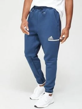 Image of adidas ZNE Pants - Navy, Size 2XL, Men