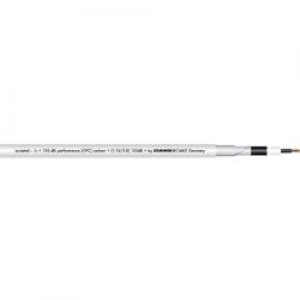Image of Coax Outside diameter 4.50 mm 90 dB White Sommer Cable 600 0970 Sold by the metre