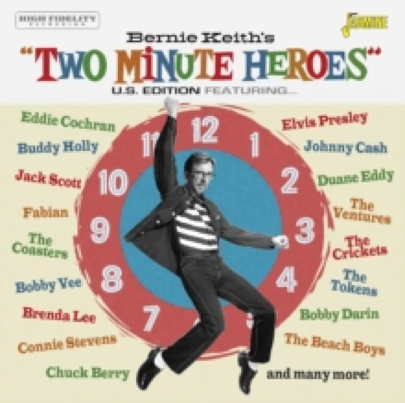 Image of Bernie Keith's two minute heroes: US edition CD / Album