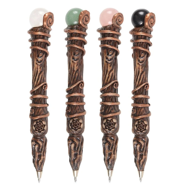 Image of Something Different Something Different Wand Crystal Pen (Pack of 16) in Brown Brown One Size Unisex 5063703427777