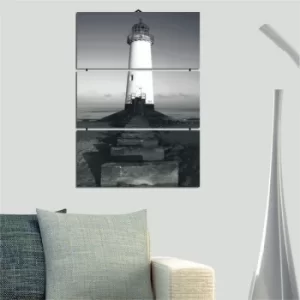 Image of B5 Multicolor Decorative MDF Painting (3 Pieces)