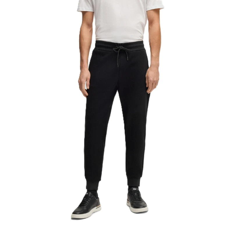 Image of Boss Mens H Lamont Knitted Top Black male S