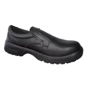 Image of Dennys Slip-On Safety Shoes (41) (Black)