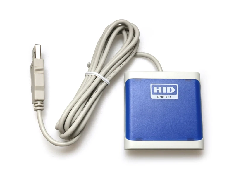 Image of Omnikey HID Omnikey 5022CL Smart Card Reader - Dark Blue