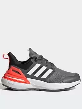 Image of adidas Unisex Kids Rapidasport - Grey/Red , Grey/Red, Size 3
