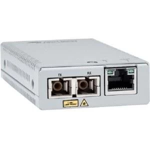 Image of Allied Telesis AT-MMC2000/SC-960 network media converter 1000 Mbps 850 nm Multi-mode Gray