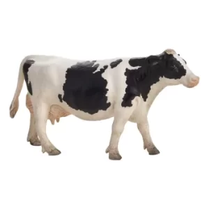 Image of ANIMAL PLANET Farm Life Holstein Cow Toy Figure, Three Years and Above, Black/White (387062)