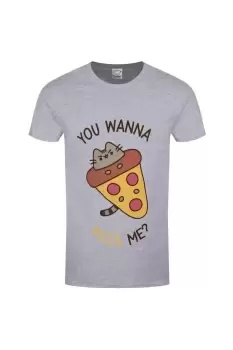 Image of You Wanna Pizza Me Heather Boyfriend T-Shirt