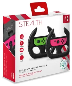 Image of Stealth Joy-Con Racing Wheels for Nintendo Switch Twin Pack