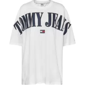 Image of Tommy Jeans Tjw Crv Ovr Archive 1 Tee - White