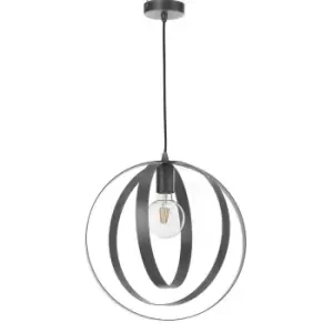 Image of Yara Spherical Spherical Pendant Ceiling Light, Concrete