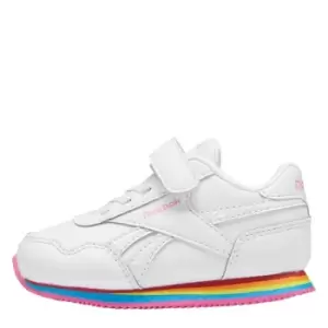 Image of Reebok Royal CL Jog 3 1V Shoes - Cloud White / Cloud White / Tr