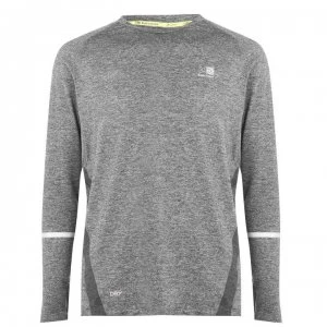 Image of Karrimor XLite Long Sleeve T Shirt Mens - Light Grey Marl