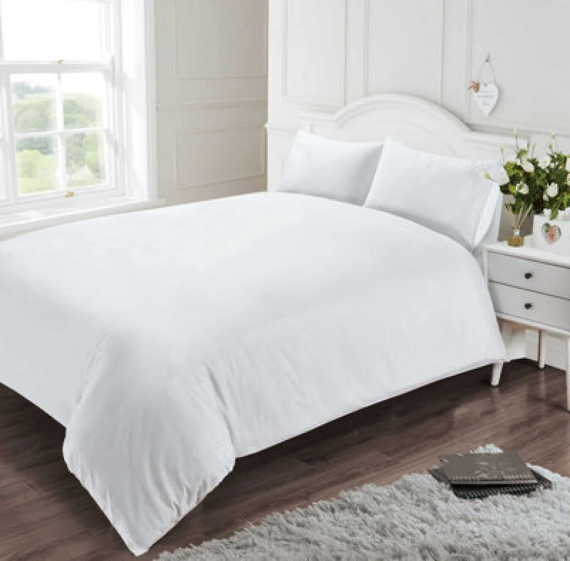 Image of Rapport Home 400 Thread Count Fitted Sheet White