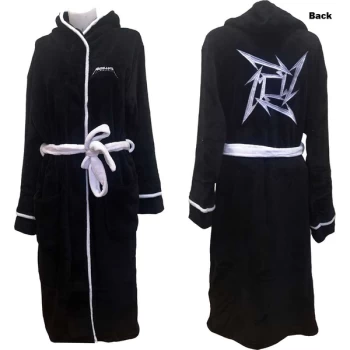 Image of Metallica - Load/Reload Star Unisex Small - Medium Bathrobe - Black