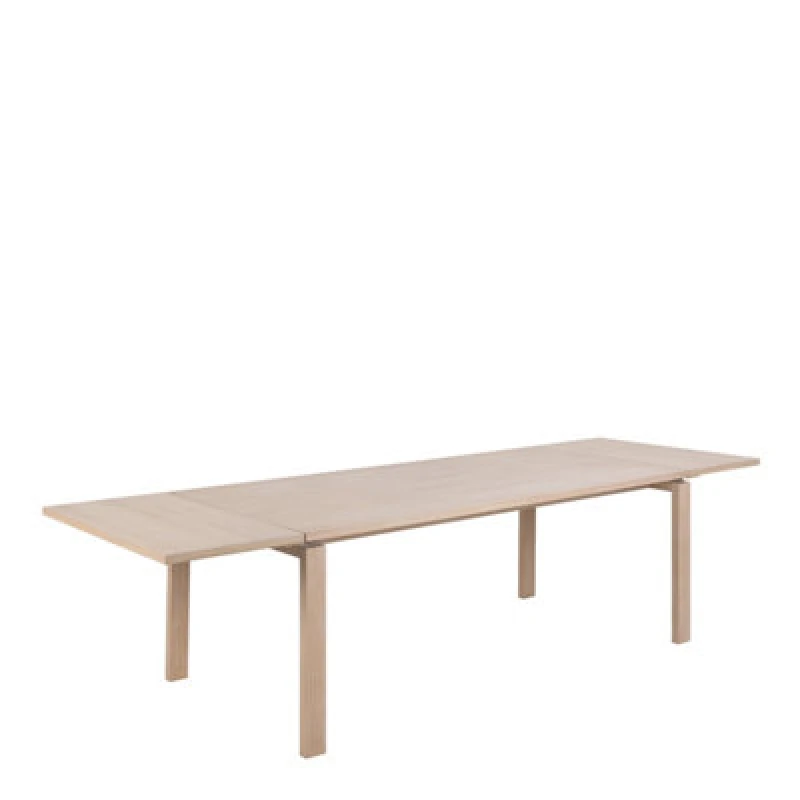 Image of Furniture To Go Linley Extendable Dining Table In White Oak 200/300 X 100 X 75Cm