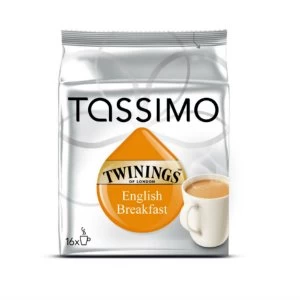 Image of Tassimo Twinings Breakfast Tea T Discs - Pack of 16