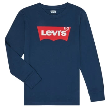 Image of Levis BATWING TEE LS boys's in Blue - Sizes 2 years,3 ans,4 years,5 years,6 years,8 years