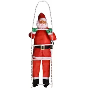 Image of Santa Claus on a Ladder 3ft 48 LEDs